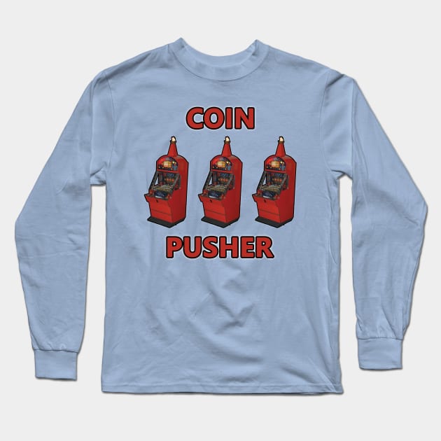 Coin pusher Big Win T-shirt Long Sleeve T-Shirt by JamesBosh